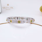 Ikonisches Armband mit Smaragdsternen 5030