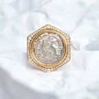 Byzantinischer Herakles-Medaillonring
