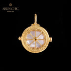 Taschenuhr-Medaillon-Halskette 5788