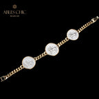 Byzantinisches Delfin-Lira-Münzen-Armband