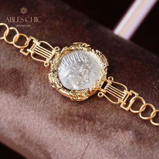 Byzantinische Lira Münzen Helios Armband