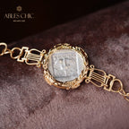 Byzantinische Lira Münzen Helios Armband