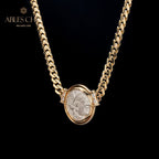 Byzantinische Athena-Münze Wendbare Halskette