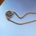 Griechische antike Münzkette 6043