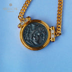 Griechische antike Münzkette 6043