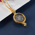 Byzantinische Schlangenmünzenkette 6057