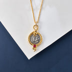 Byzantinische Schlangenmünzenkette 6057