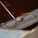 Griechisches Herkules-Medaillon-Armband
