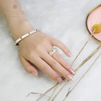 Sternenblumen-Seidenring 5029