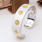 Stoffelement Sternenarmband 5206