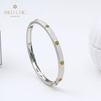 Sonnenblumen-Armband mit Scharnier 5464
