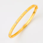 Armreif mit Stoffblumen 5680