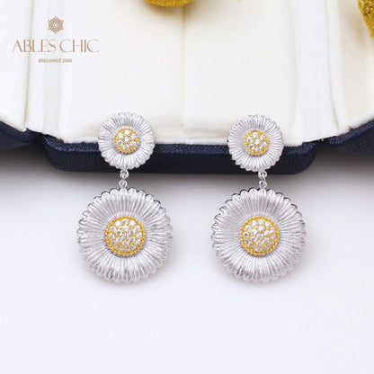 Daisy Chandelier Blumenohrringe 5300