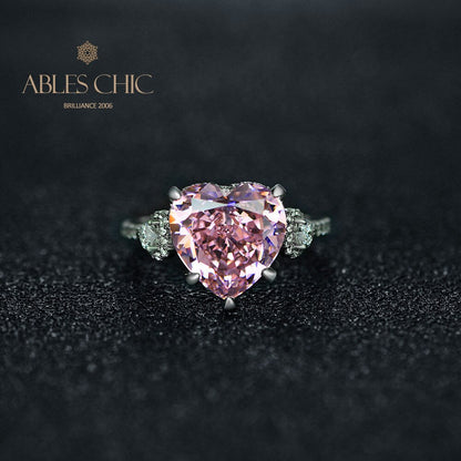 Rosa Saphir Ehering R0926