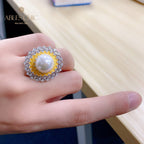 Muschelkernperlen-Laubsägering 5732