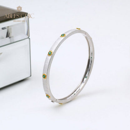 Sonnenblumen-Armband mit Scharnier 5464