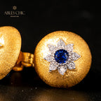 Dome Star Floral Ohrringe 5091