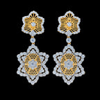 Ohrringe „Eloquence“ mit Blumenbesatz 5907