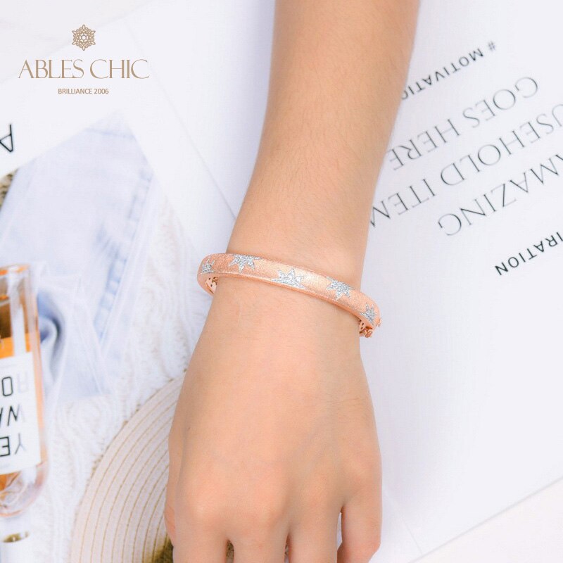 Sternenblatt-Seidenarmband 5522
