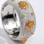 Sternenblumen-Seidenring 5025