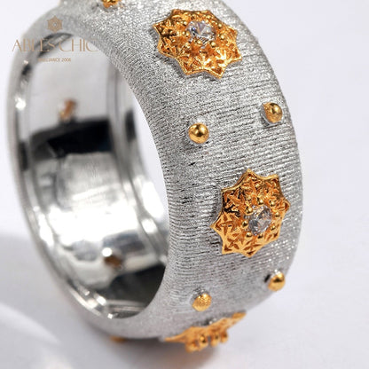 Sternenblumen-Seidenring 5025