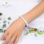 Sternenblatt-Seidenarmband 5522