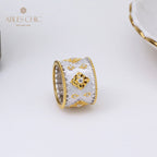Silky Stars – Reichhaltiger Blumenring 5001