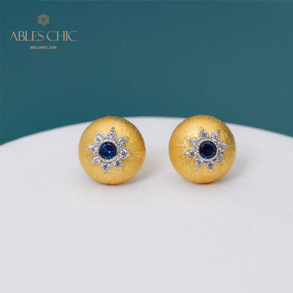 Dome Star Floral Ohrringe 5091