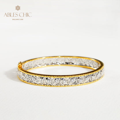 Florales Filigran-Zirkon-Armband 5021