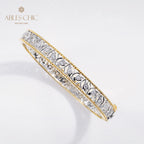 Florales Filigran-Zirkon-Armband 5021