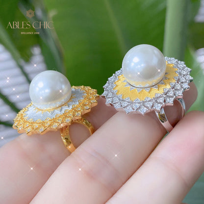 Muschelkernperlen-Laubsägering 5732