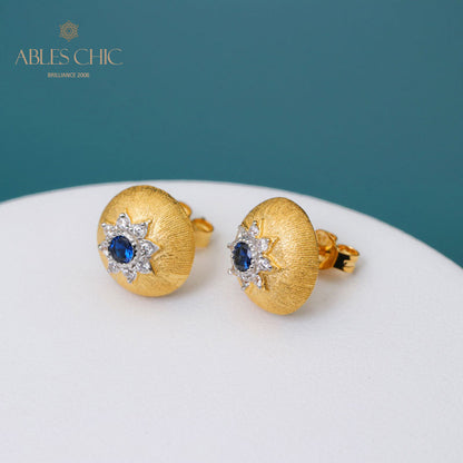 Dome Star Floral Ohrringe 5091