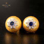 Dome Star Floral Ohrringe 5091