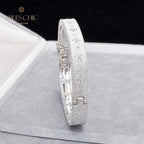 Stoffklee-Armband mit Sternenzirkon 5776