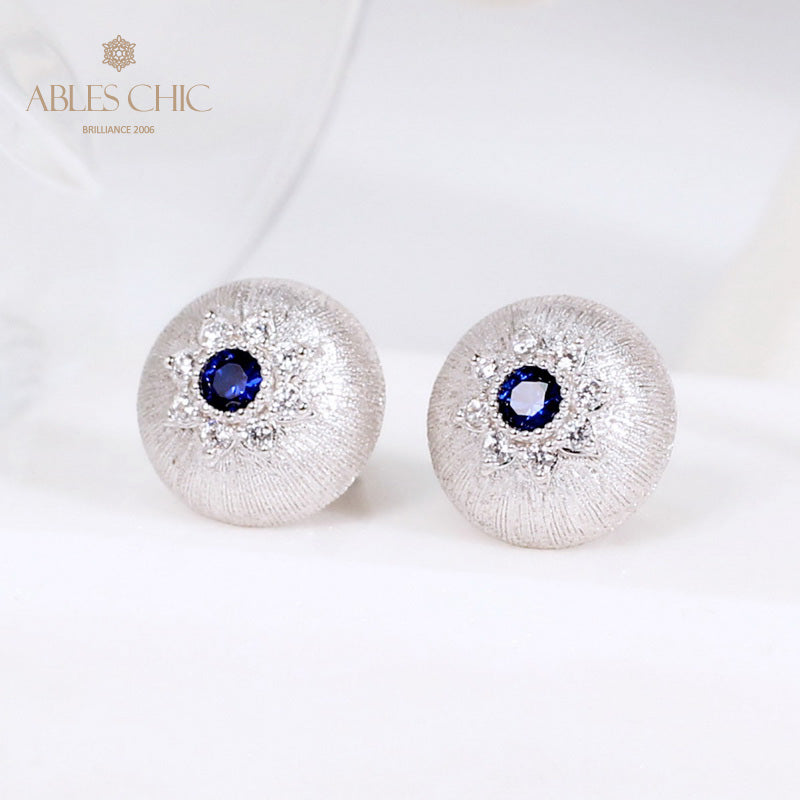 Dome Star Floral Ohrringe 5478