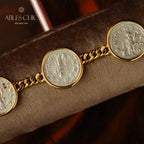 Byzantinische Kaisermünzen Armband