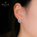 Florale Sternohrringe 5627