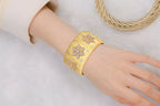 Seidiges Armband mit Sonnenblüten 5649