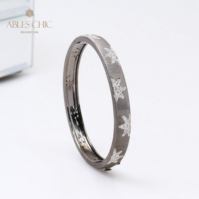 Sternenblatt-Seidenarmband 5522