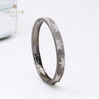 Sternenblatt-Seidenarmband 5522