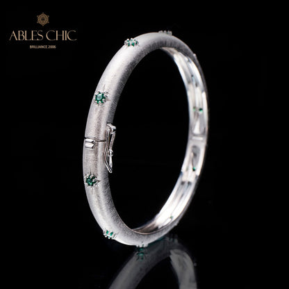 Rubinarmband mit Sternenmuster und Laubsägearbeit 5711