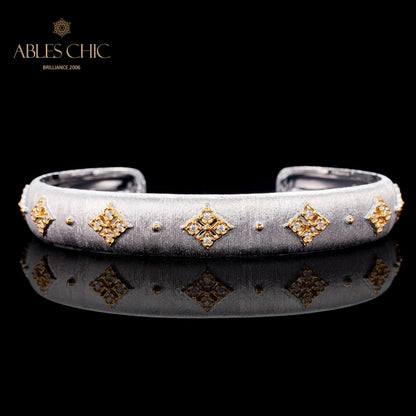 Offenes Kleeblatt-Armband 6106