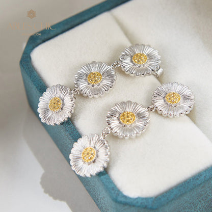 Daisy Chandelier Seidige Ohrringe 6134