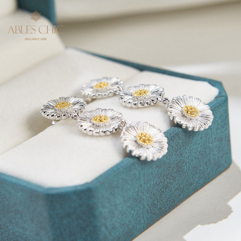 Daisy Chandelier Seidige Ohrringe 6134