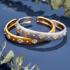 CZ Kleeblatt Armband 6107