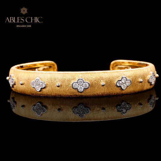 CZ Kleeblatt Armband 6107