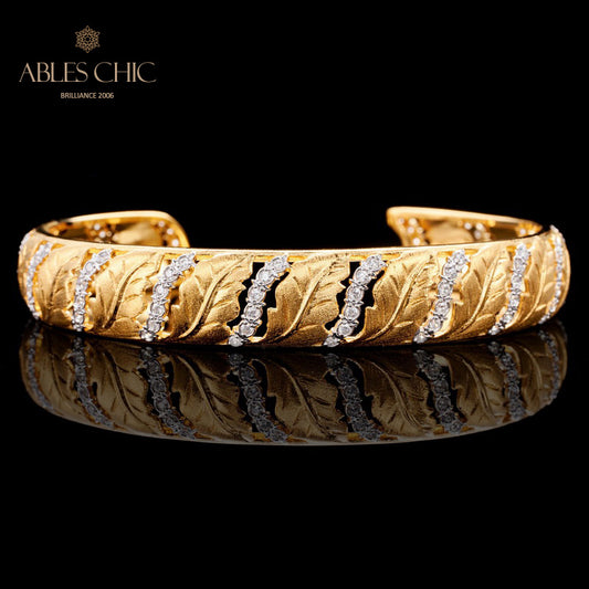 Laubsägeblatt-Armband 6108