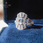 Bling-Ring mit Mikropflaster 6052