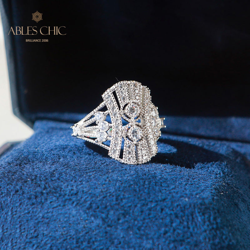 Bling-Ring mit Mikropflaster 6052