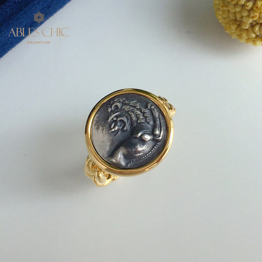 Byzantinischer Münzreplik-Ring 5865